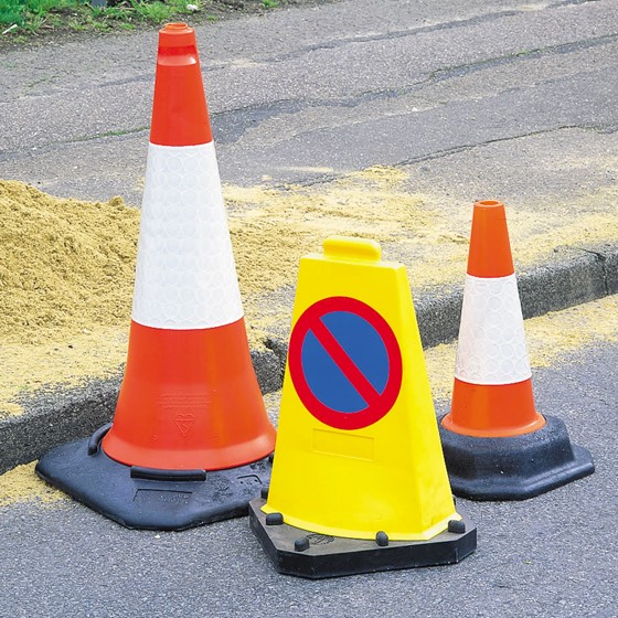 Road Works Safety Image