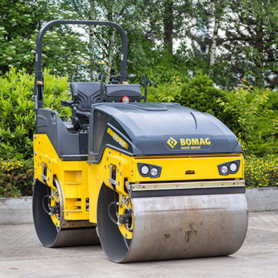 Hire Bomag BW135 AD5 Roller in the Channel Islands