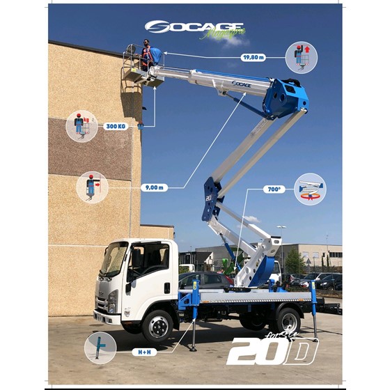 20m Truck Mounted Articulated Boom Image 2