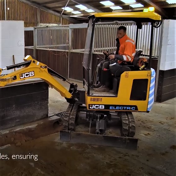 See Electric Mini Excavator in action