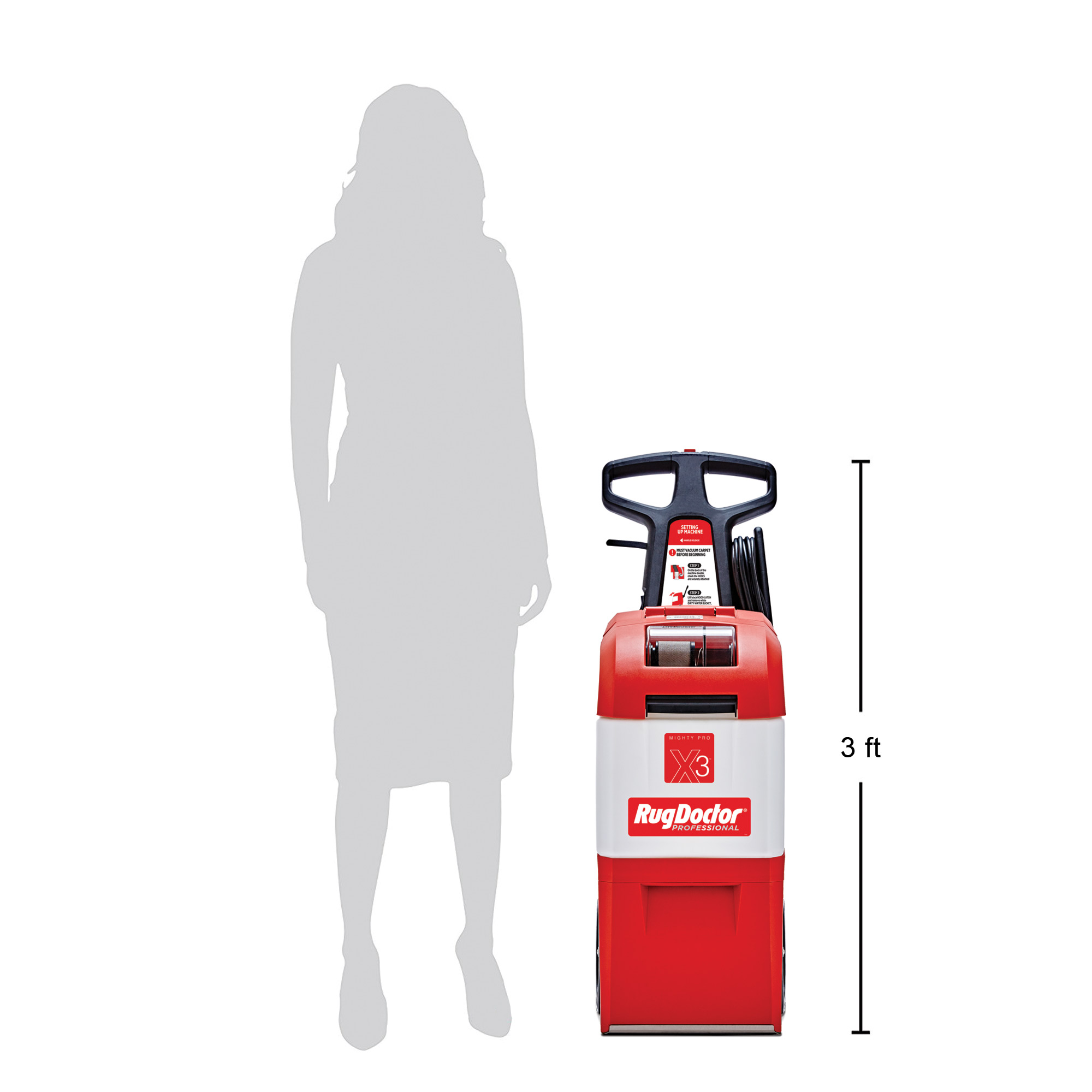 Hire Rug Doctor Upholstery Cleaner in the Channel Islands