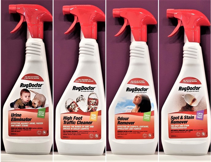 Hire Rug Doctor Upholstery Cleaner in the Channel Islands