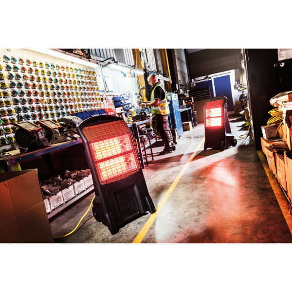 Quartz Halogen Infra Red Portable Heater Image 2