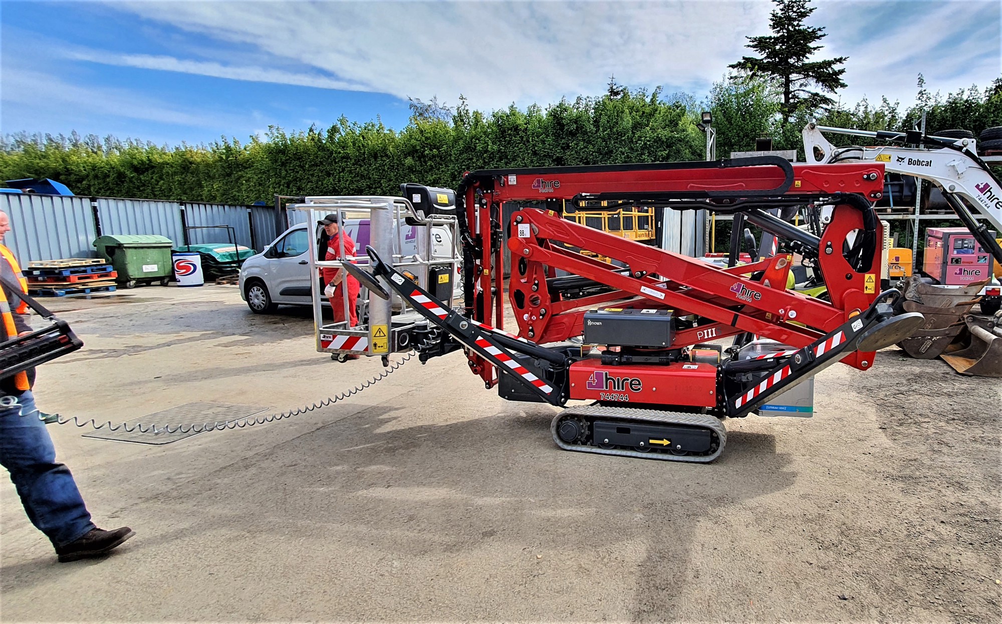 Tracked Boom