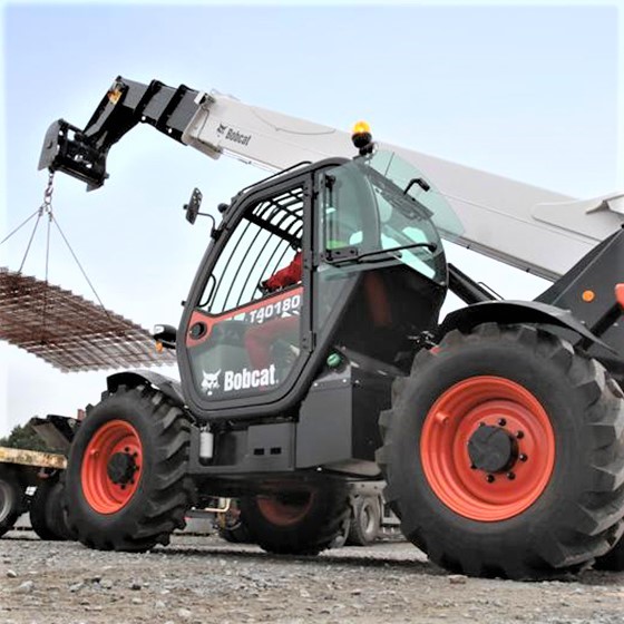 Telehandler with Suspended loads Image