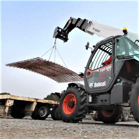 Hire Bobcat Telehandler T4080L in Channel Islands