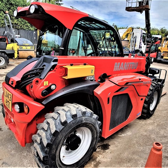 Hire Manitou MT420 telehandler in Channel Islands