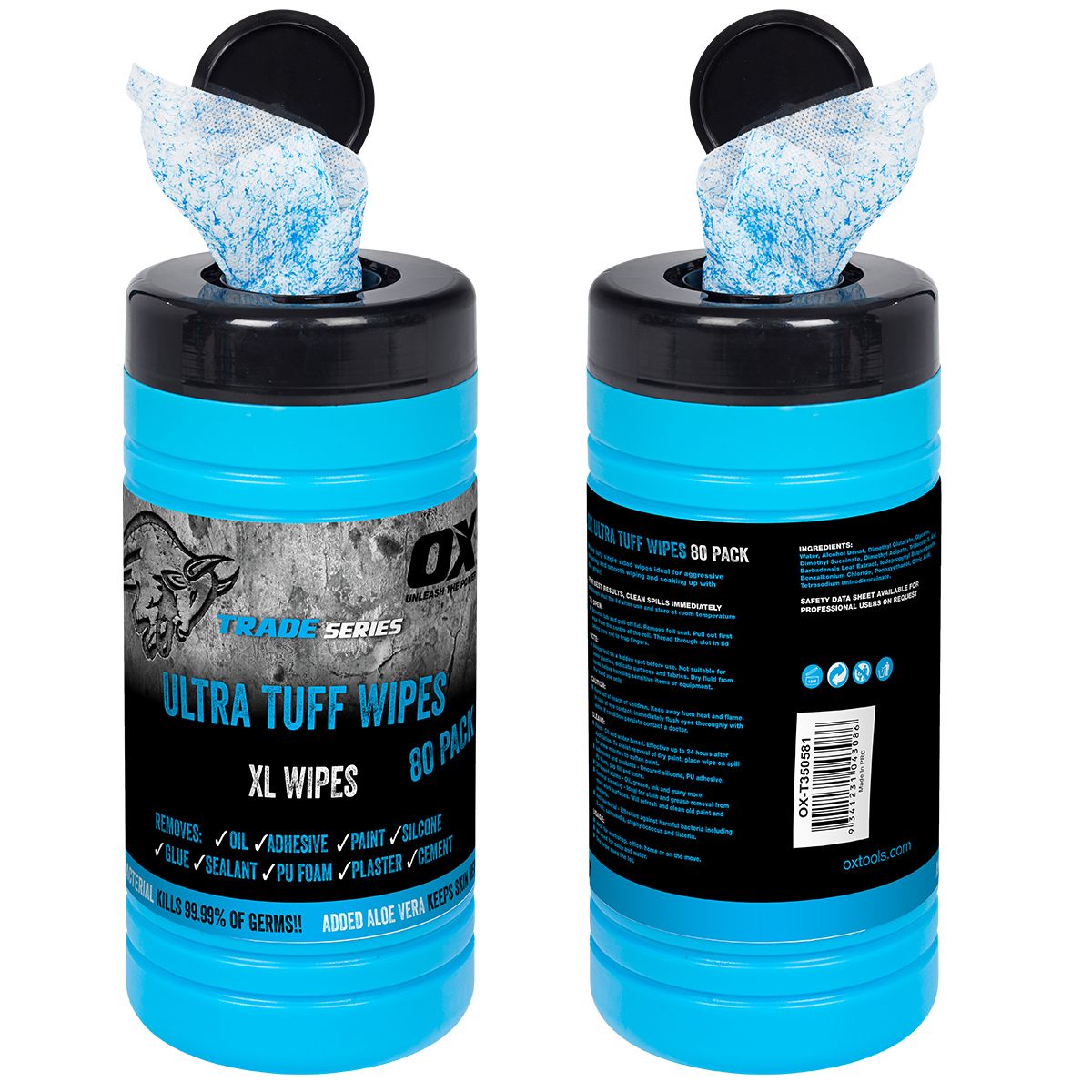 OX TRADE ULTRA TUFF XL WIPES Image 3