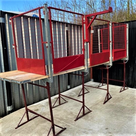 Trestle Handrail Setup Image