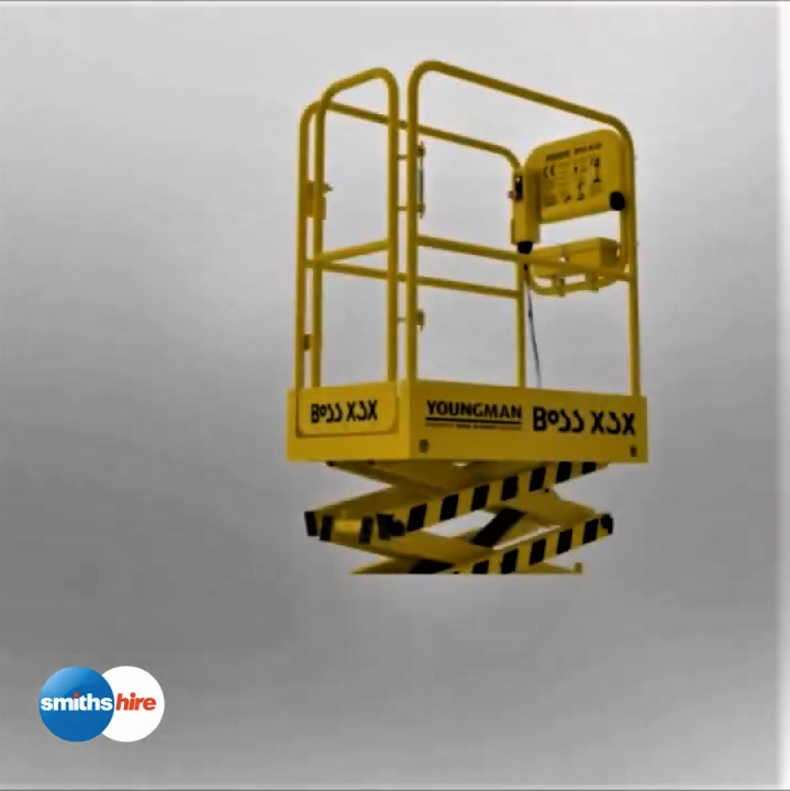Youngman Boss X3 Push Around Scissor Lift Product Overview