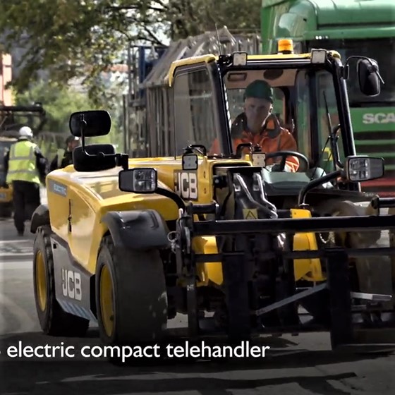 JCB Electric Telehandler 525-60E Product Overview 