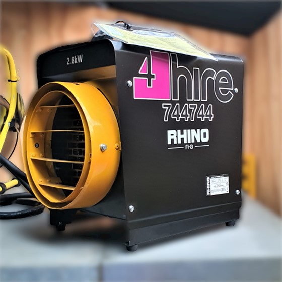 Rhino FH3 Fan Heater 2.8kW Image 2