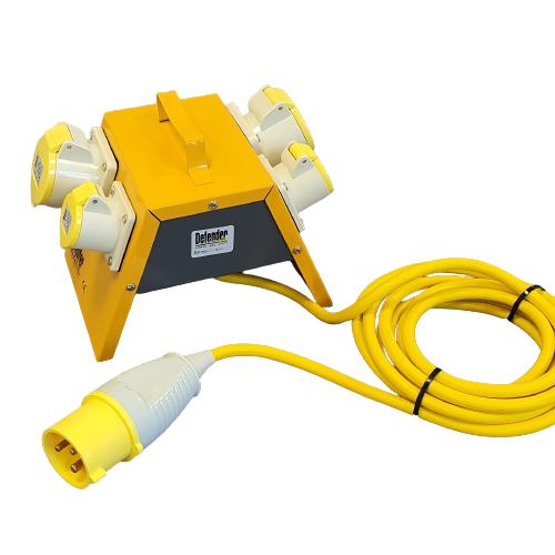 4 Way 110V 16A & 32A Power Splitter Image 2