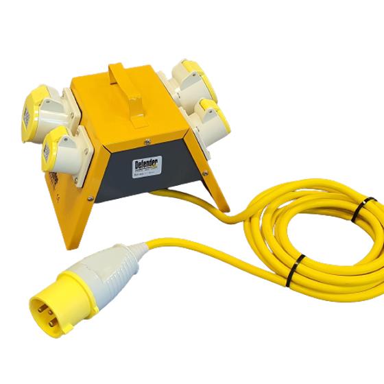 4 Way 110V 16A & 32A Power Splitter Image 2