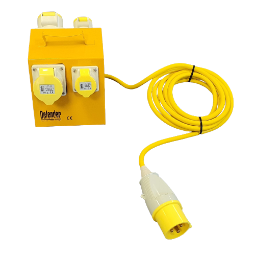 4 Way 110V 16A & 32A Power Splitter Image 3