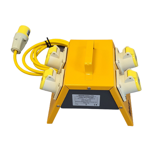 4 Way 110V 16A & 32A Power Splitter Image 4