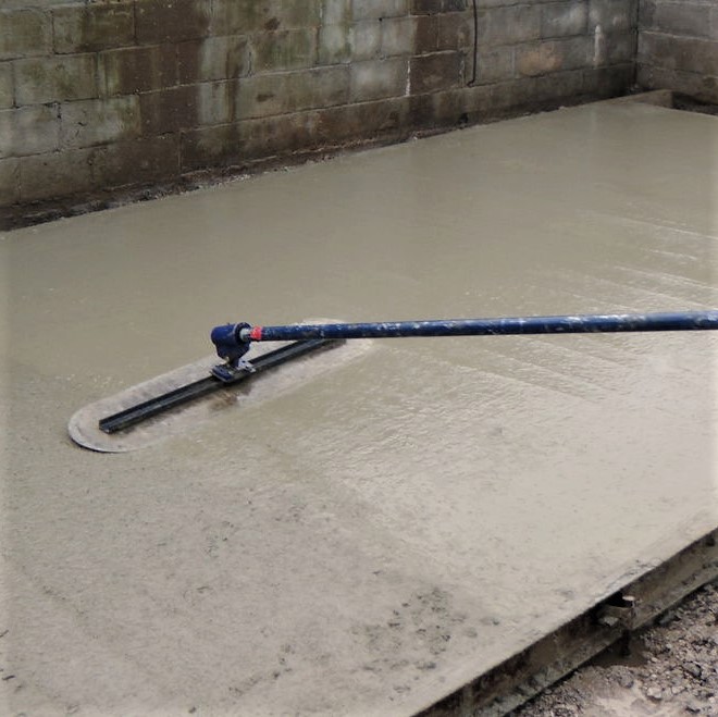 Big Blue Concrete Finishing Float Image 2
