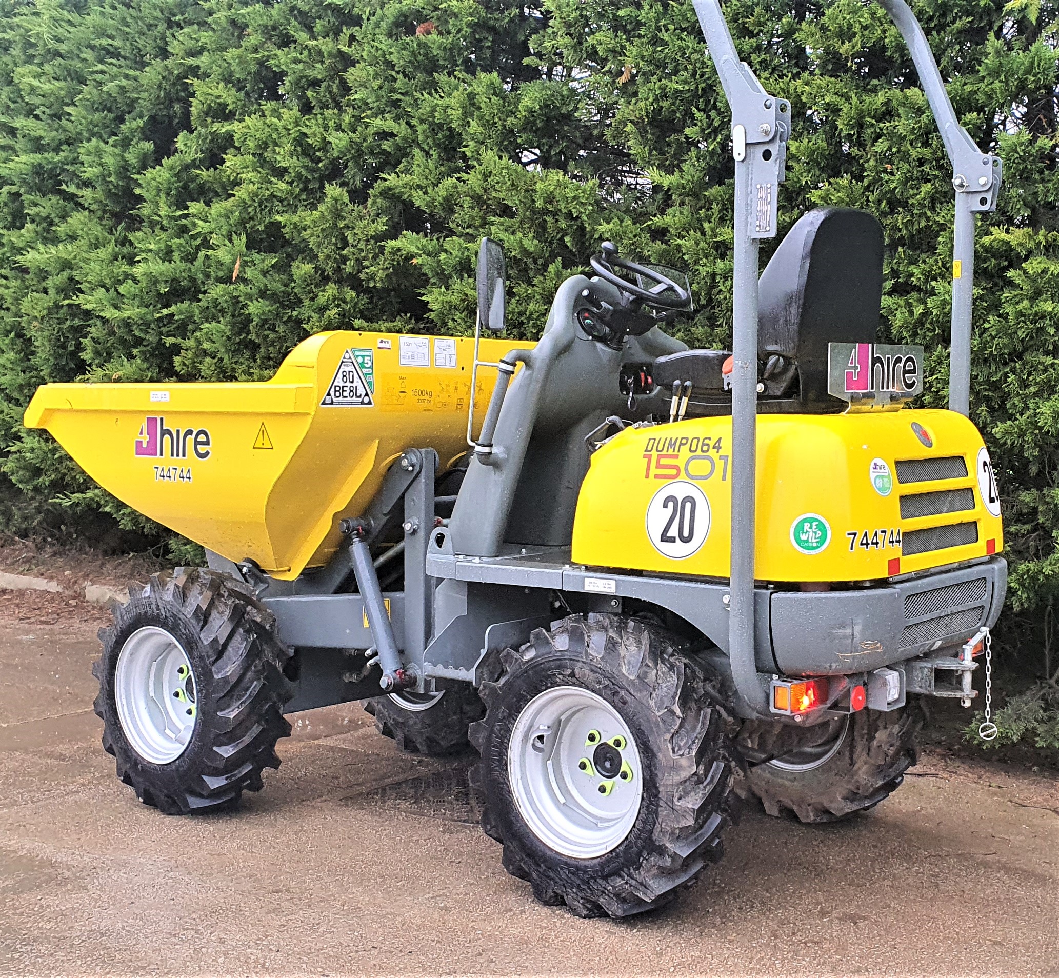 1.5T High Tip Dumper Image 2