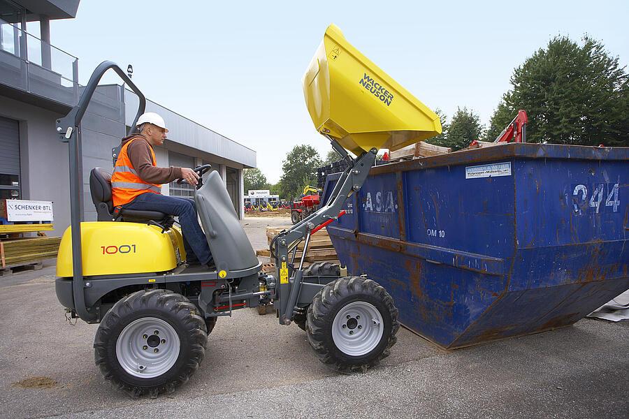 1T Wheel Hi-tip Dumper Image 11