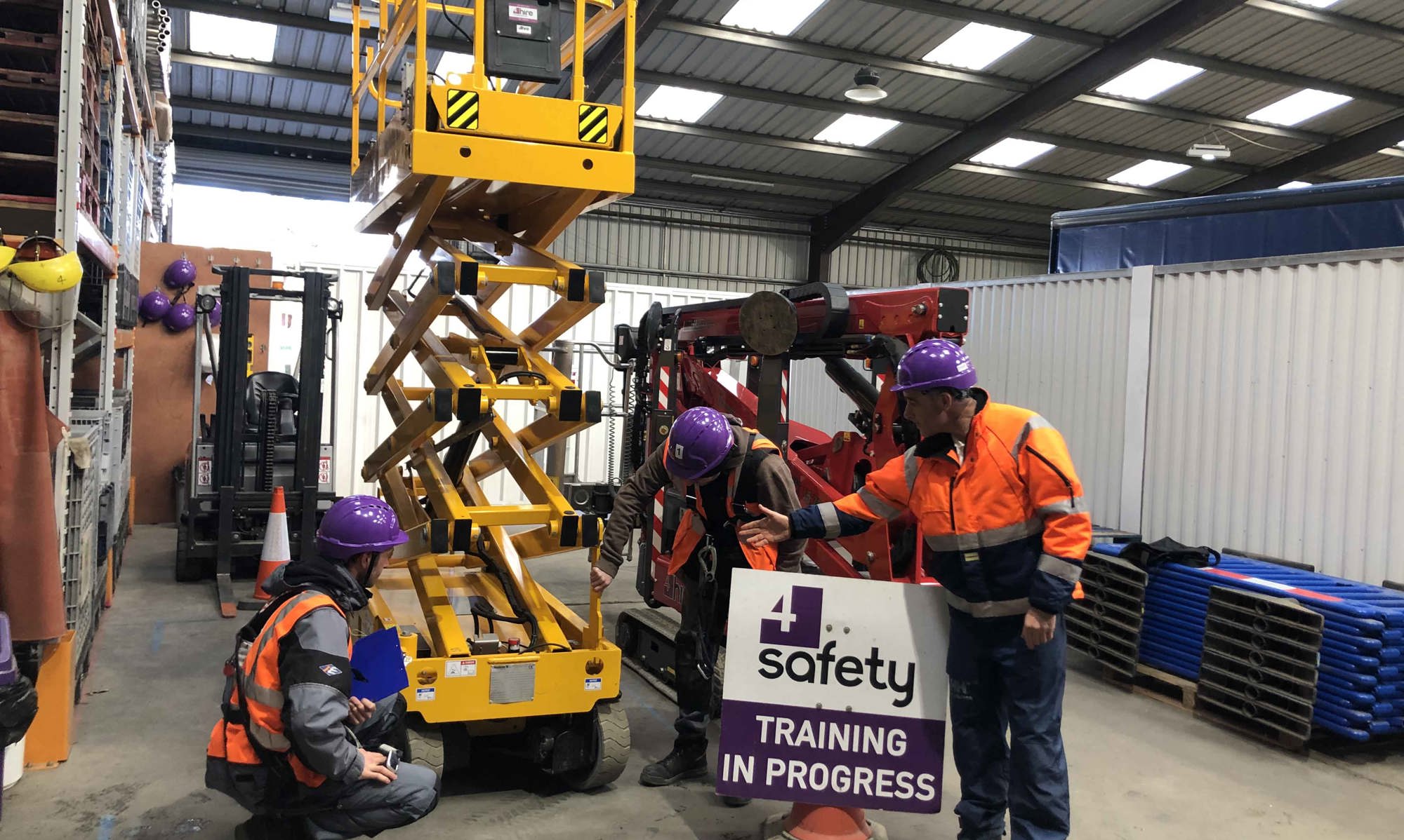 Working at height training