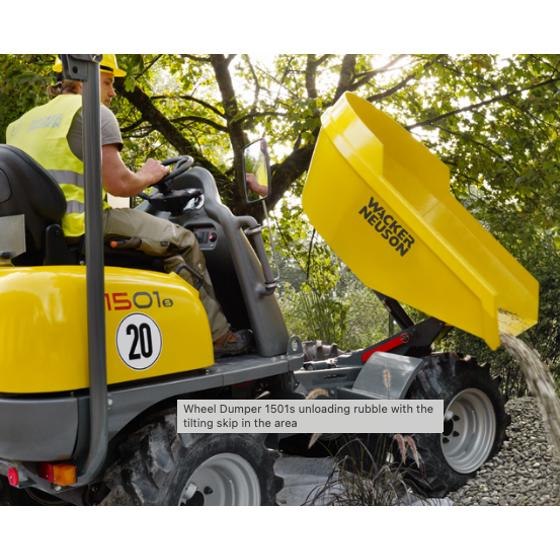 1.5T Swivel Dumper Image