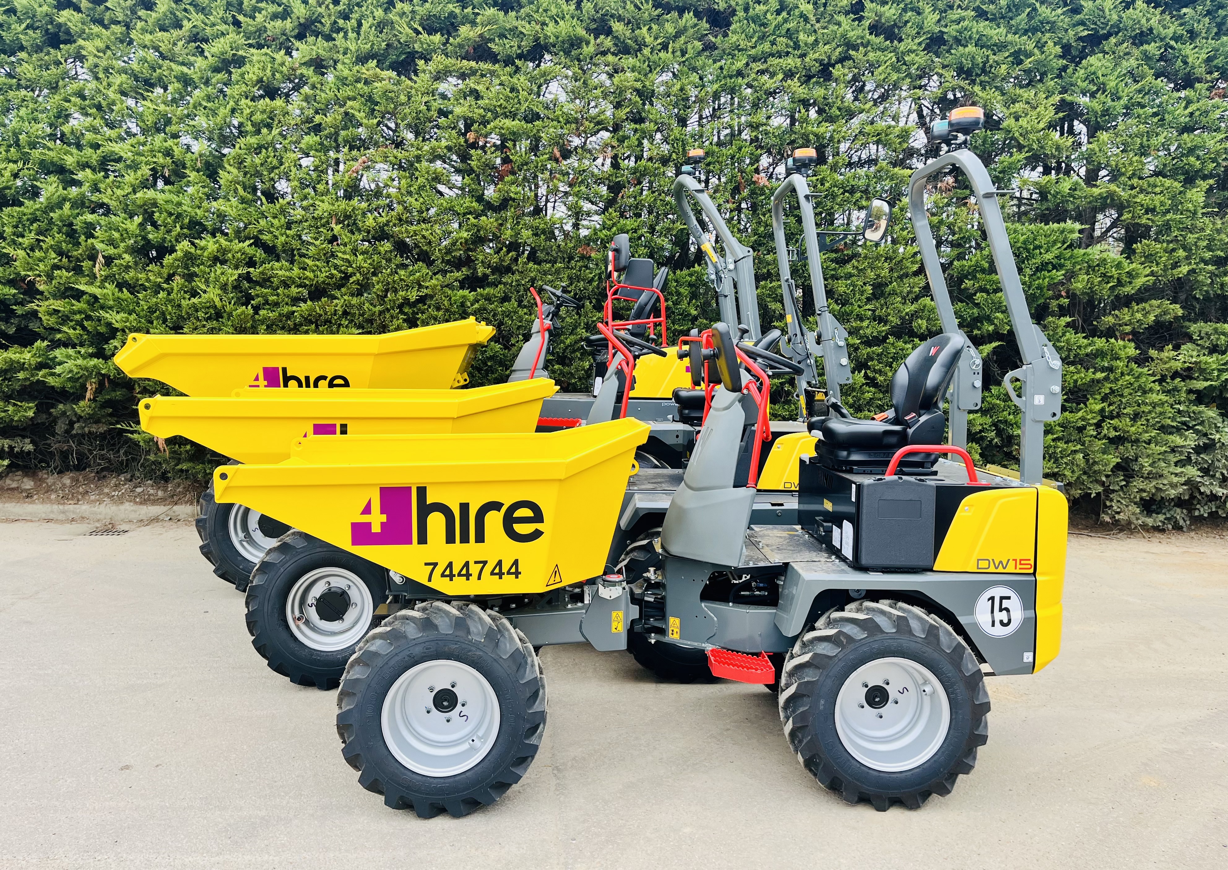 Exciting Fleet Upgrade: New Wacker Neuson Dumpers Join Our Hire Fleet! Image