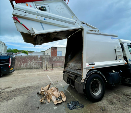Refuse Truck Operative Safety Image